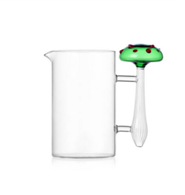 Ichendorf Alice jug green mushroom&red dots Ichendorf Alice jug green mushroom&red dots