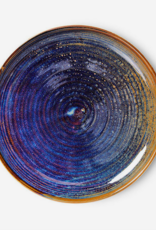 HK Living Hk Living Chef ceramics: side plate, rustic blue