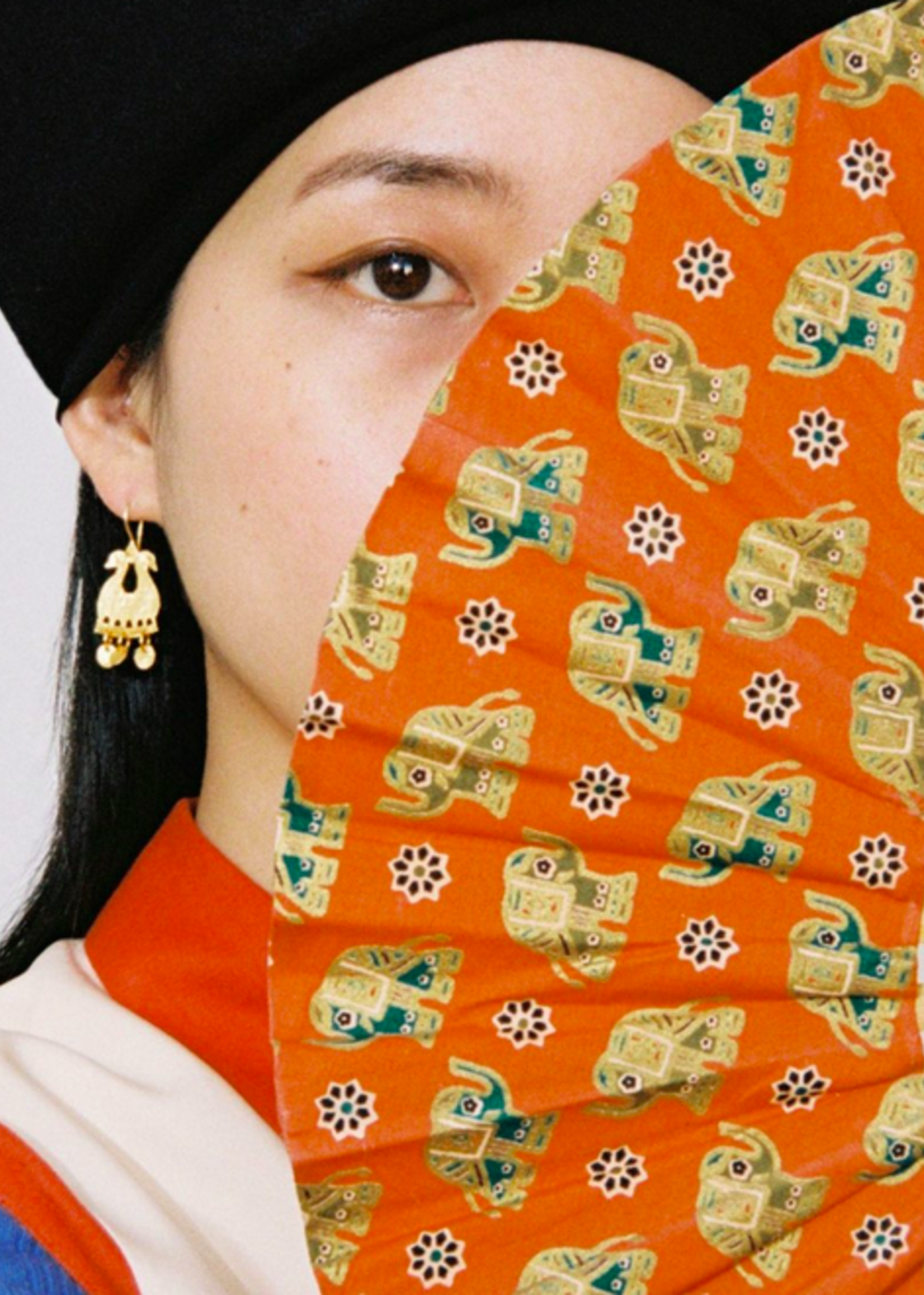Après Ski Swan earrings