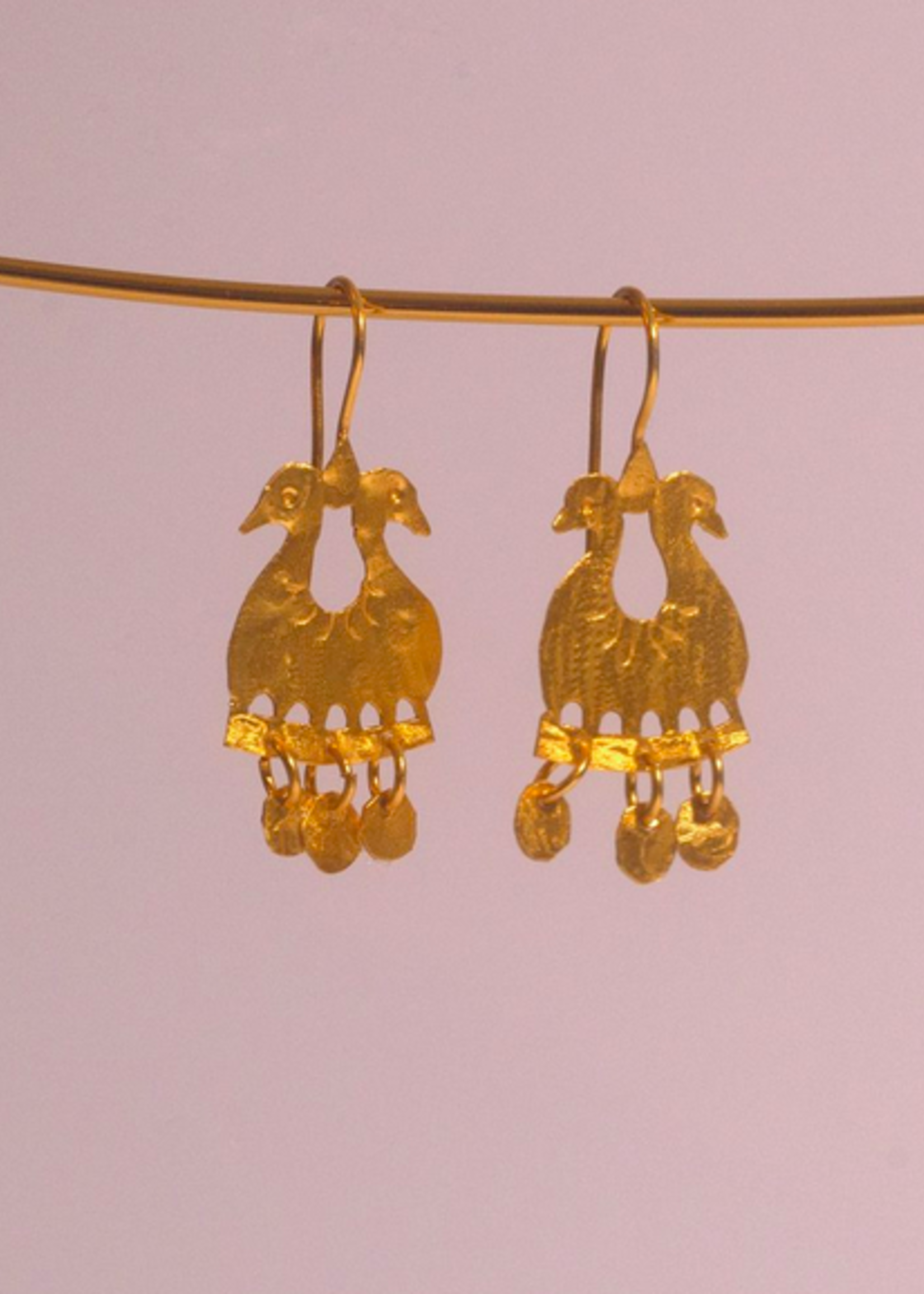 Après Ski Swan earrings