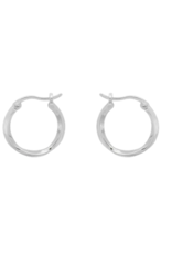 Anna + Nina Dazzling Ring Earrings Silver Anna + Nina Dazzling Ring Earrings Silver