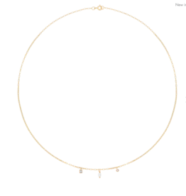 Anna + Nina Chandelier Necklace Gold Plated