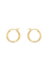 Anna + Nina Dazzling ring earring silver goldplated