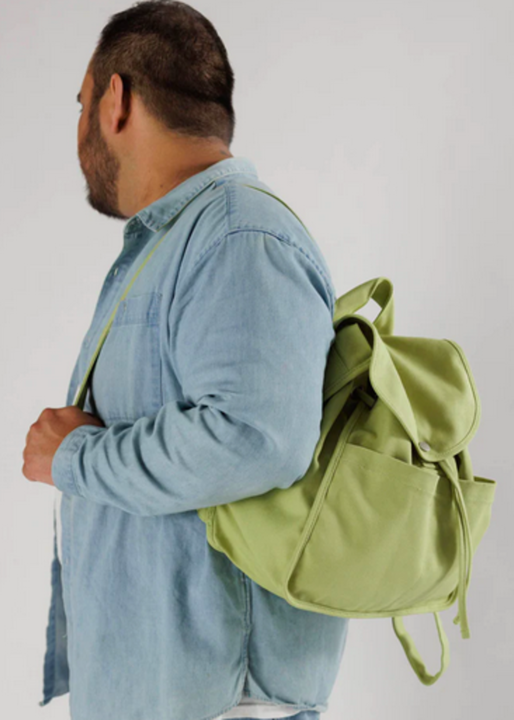 Baggu Drawstring Backpack - Pistachio