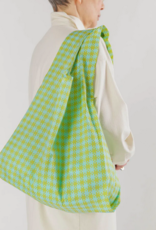 Baggu Standard Reusable bag - Mint Pixel Gingham Baggu Standard Reusable bag - Mint Pixel Gingham