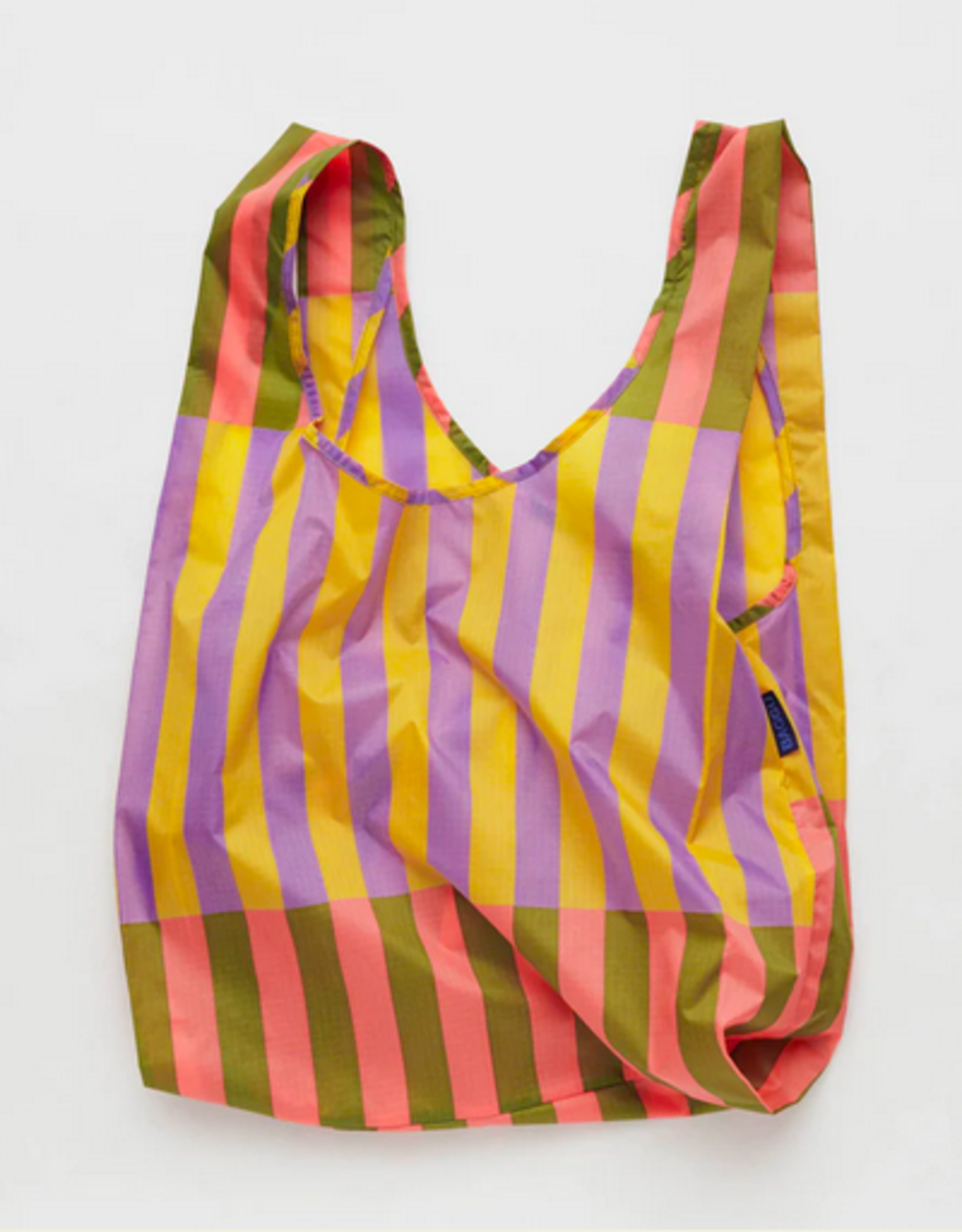 Baggu Standard Reusable bag - Sunset Quilt Stripe