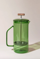 YIELD 850 mL Glass French Press Green YIELD 850 mL Glass French Press Green