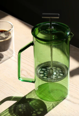 YIELD 850 mL Glass French Press Green YIELD 850 mL Glass French Press Green