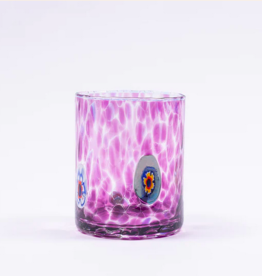 Casa Celva Straight Murano Tumbler Amethyst Casa Celva Straight Murano Tumbler Amethyst