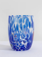 Casa Celva Round Murano Tumbler Blue glass