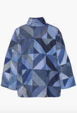Sissel Edelbo Elliot Patchwork leftover denim jacket Sissel Edelbo Elliot Patchwork leftover denim jacket