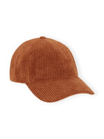 GANNI GANNI Corduroy Cap Hat Sand