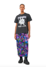 GANNI GANNI Melange Light Purple Bunny Relaxed T-shirt Phantom GANNI GANNI Melange Light Purple Bunny Relaxed T-shirt Phantom