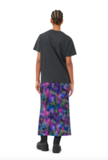 GANNI GANNI Melange Light Purple Bunny Relaxed T-shirt Phantom GANNI GANNI Melange Light Purple Bunny Relaxed T-shirt Phantom