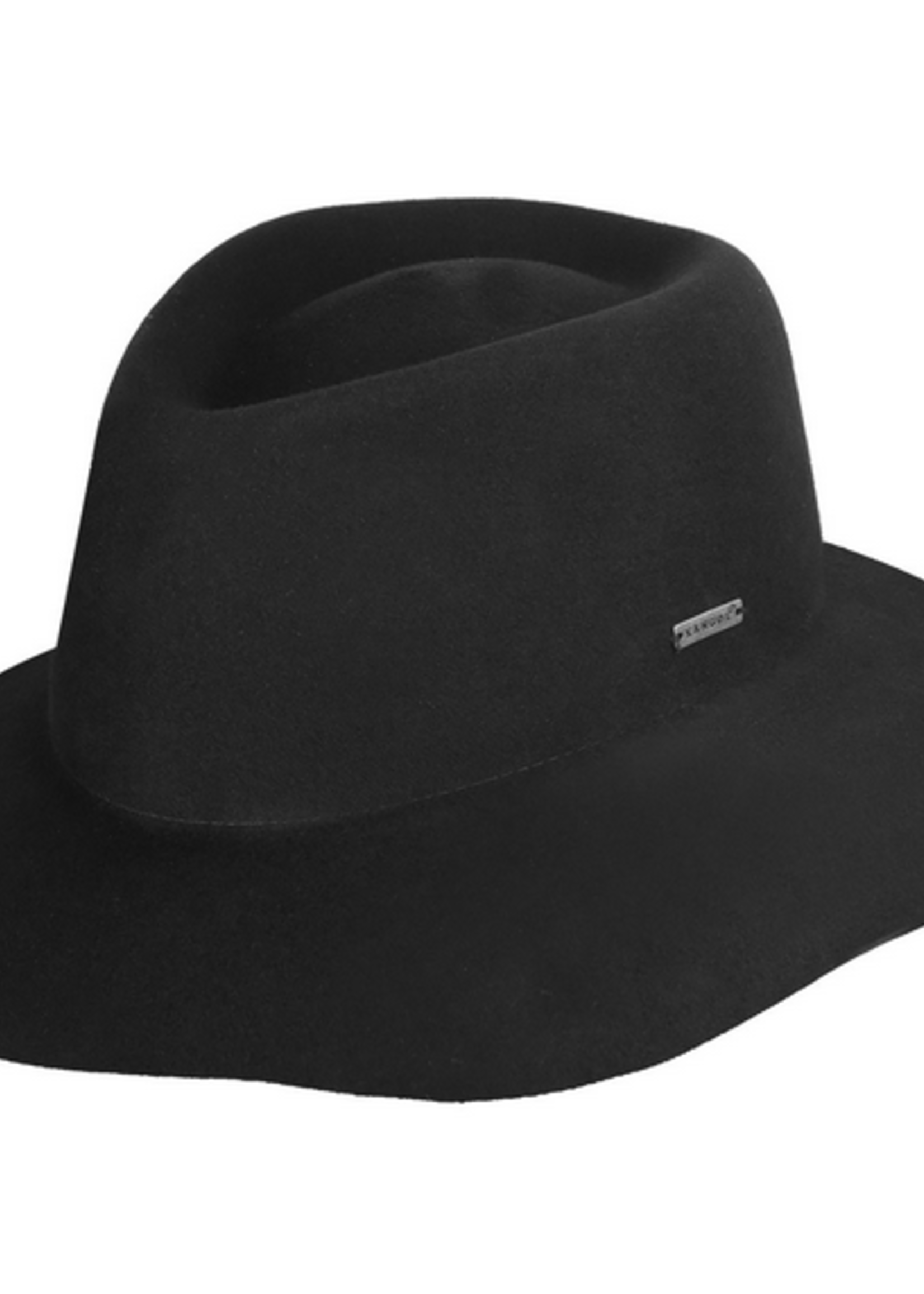 kangol Barclay Trilby hat black Medium