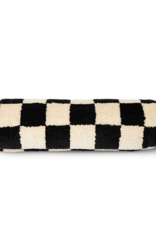 HK Living HK Living woolen bolster cushion black and whitee statement HK Living HK Living woolen bolster cushion black and whitee statement