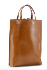 GANNI GANNI Banner Medium Tote Bag Brown GANNI GANNI Banner Medium Tote Bag Brown