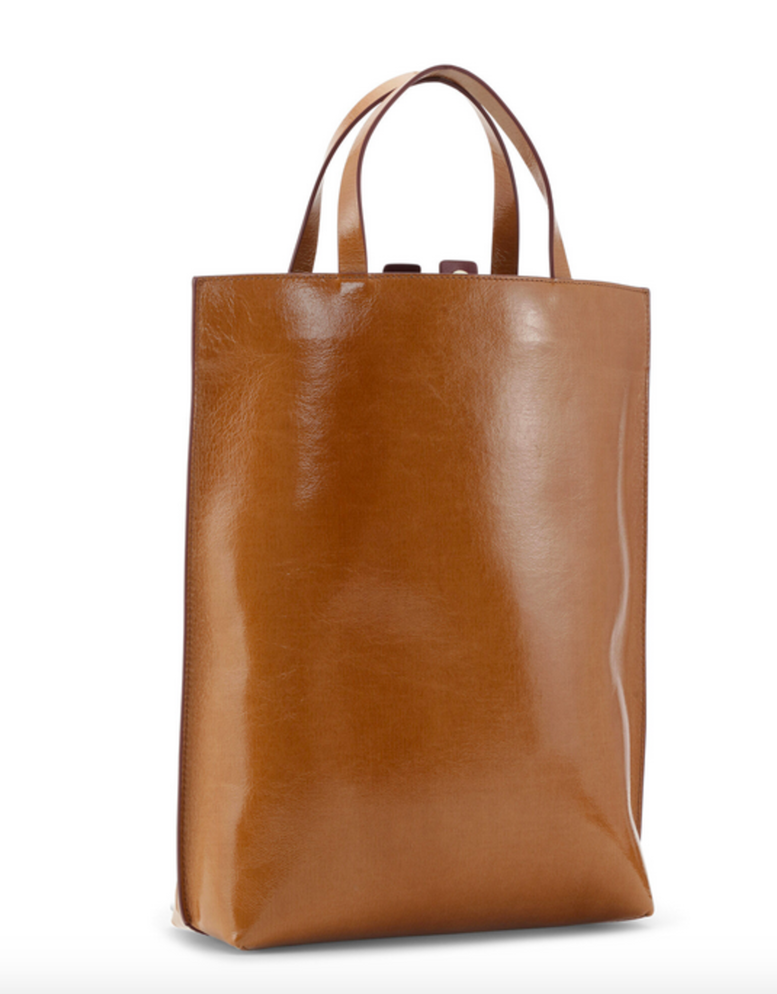 GANNI GANNI Banner Medium Tote Bag Brown