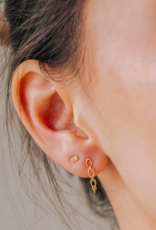 Flawed Nena studs goldplated earrings
