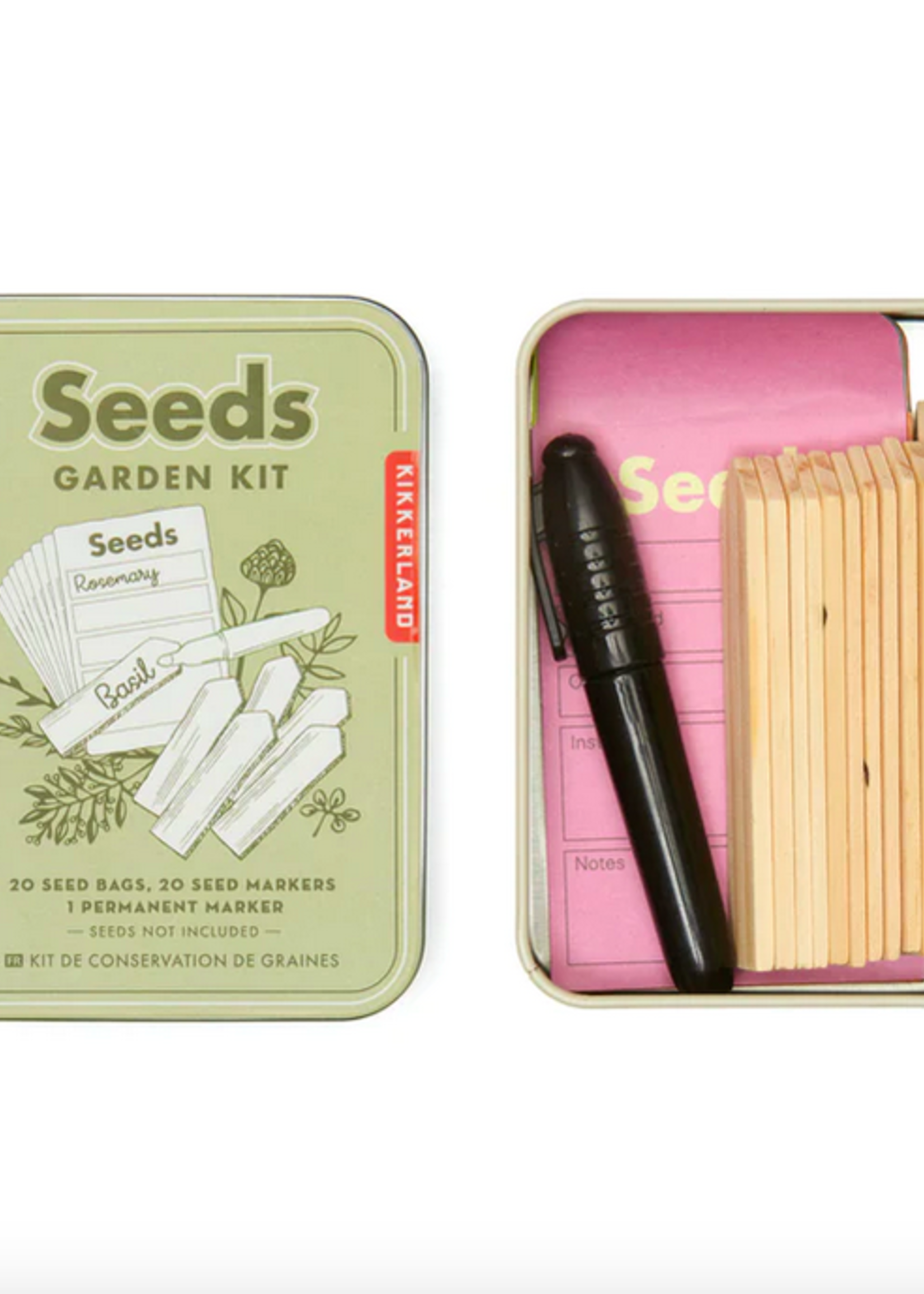 Kikkerland Seed garden kit