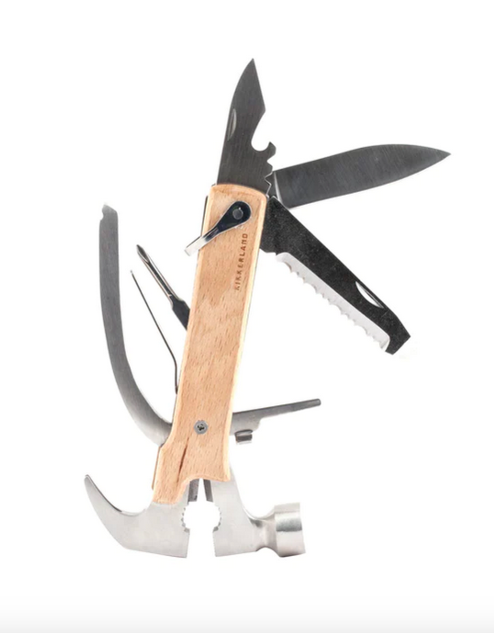Kikkerland Wood Multi Hammer tool