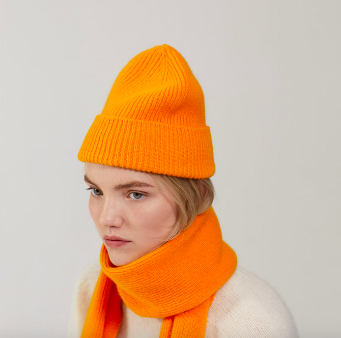 Le scarf Orange peel Agnes & Maurice