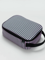 Baggu OK Baggu Puffy Lunch Box  - Lilac Candy Stripe
