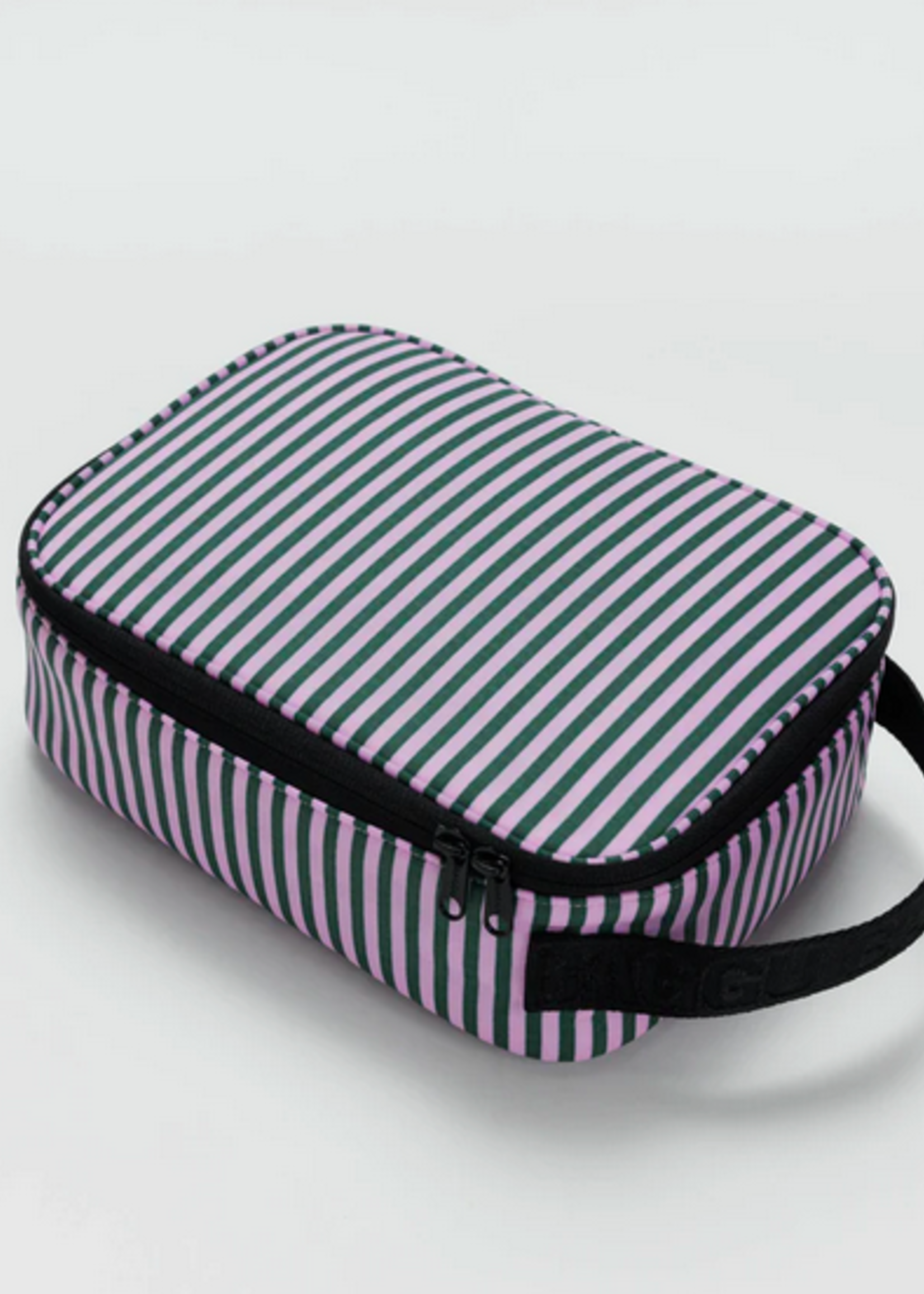 Baggu OK Baggu Puffy Lunch Box  - Lilac Candy Stripe