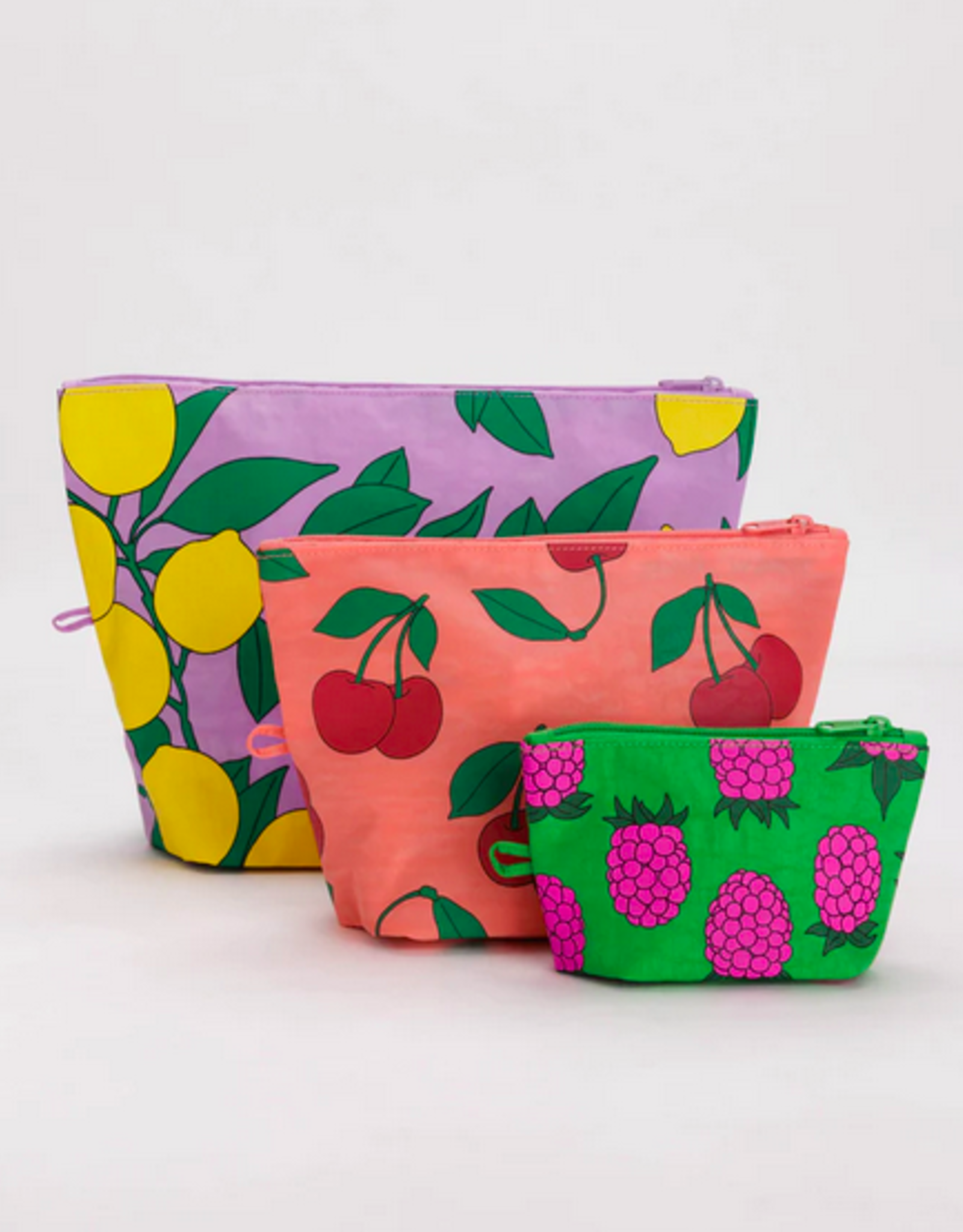 Baggu Go Pouch Set Sunshine Fruit Agnes & Maurice