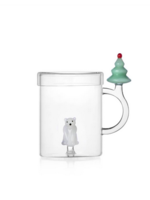 Ichendorf Tea mug white bear & wish tree glass