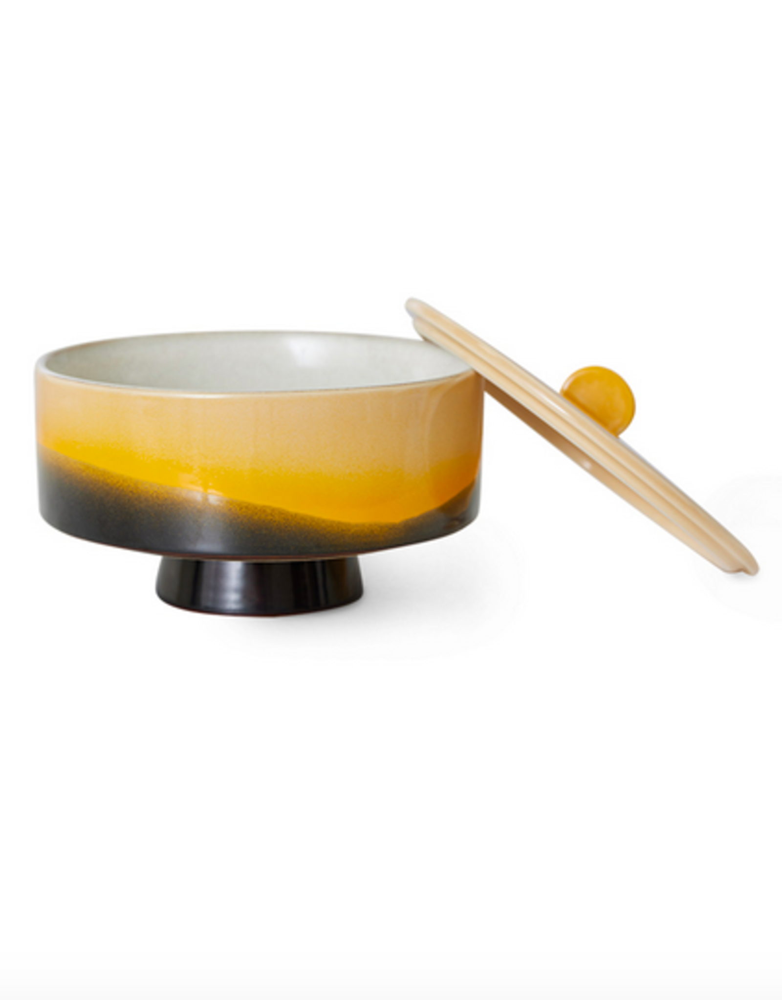 HK Living 70s ceramics: bonbon bowl, sunshine