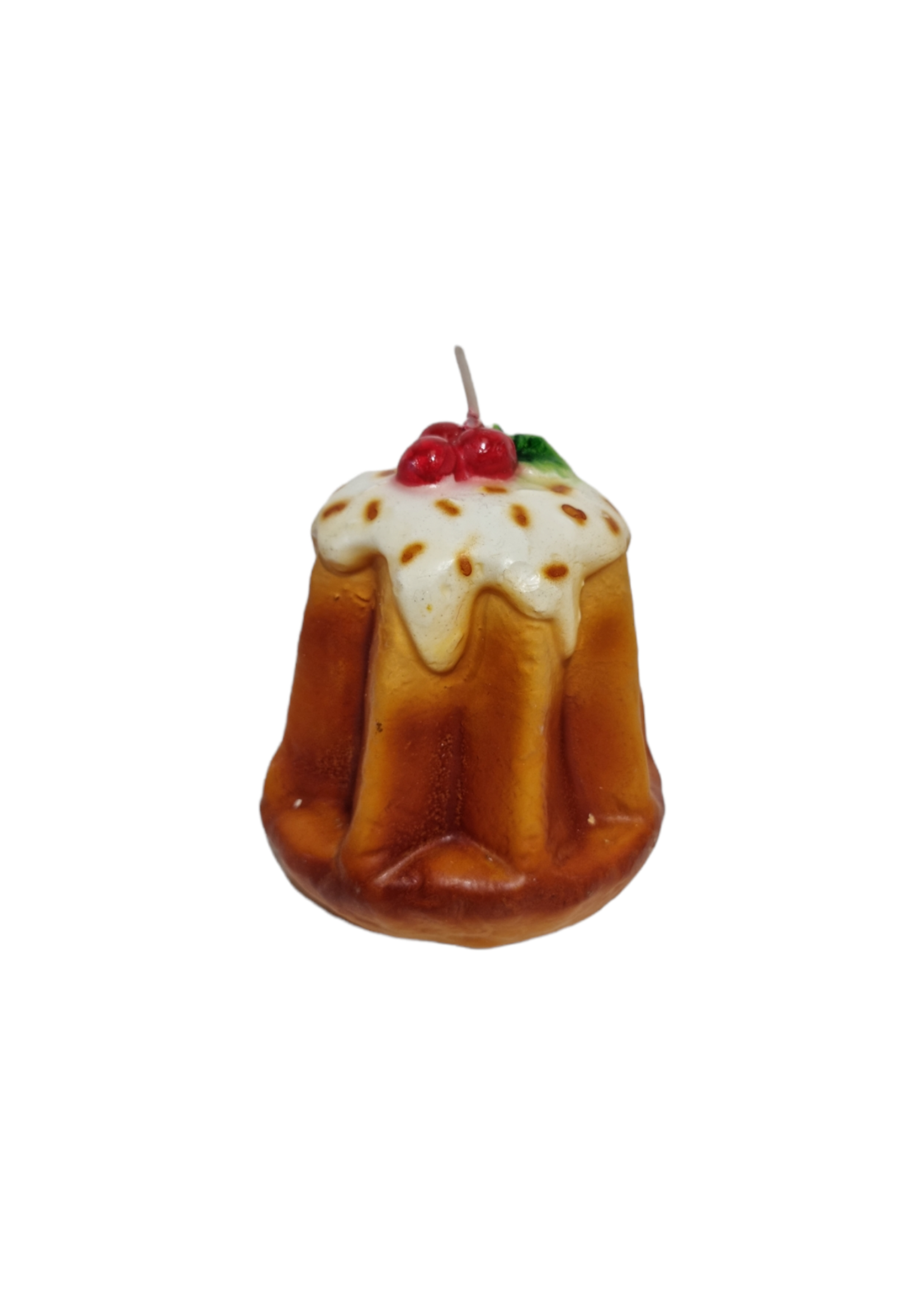 italian candle OK Italian Candle cherry cake small h.14 diam.10 cm