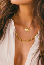 Wildthings Collectables Rosario fan necklace gold plated