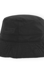 GANNI OK GANNI Recycled Tech Bucket Hat Black