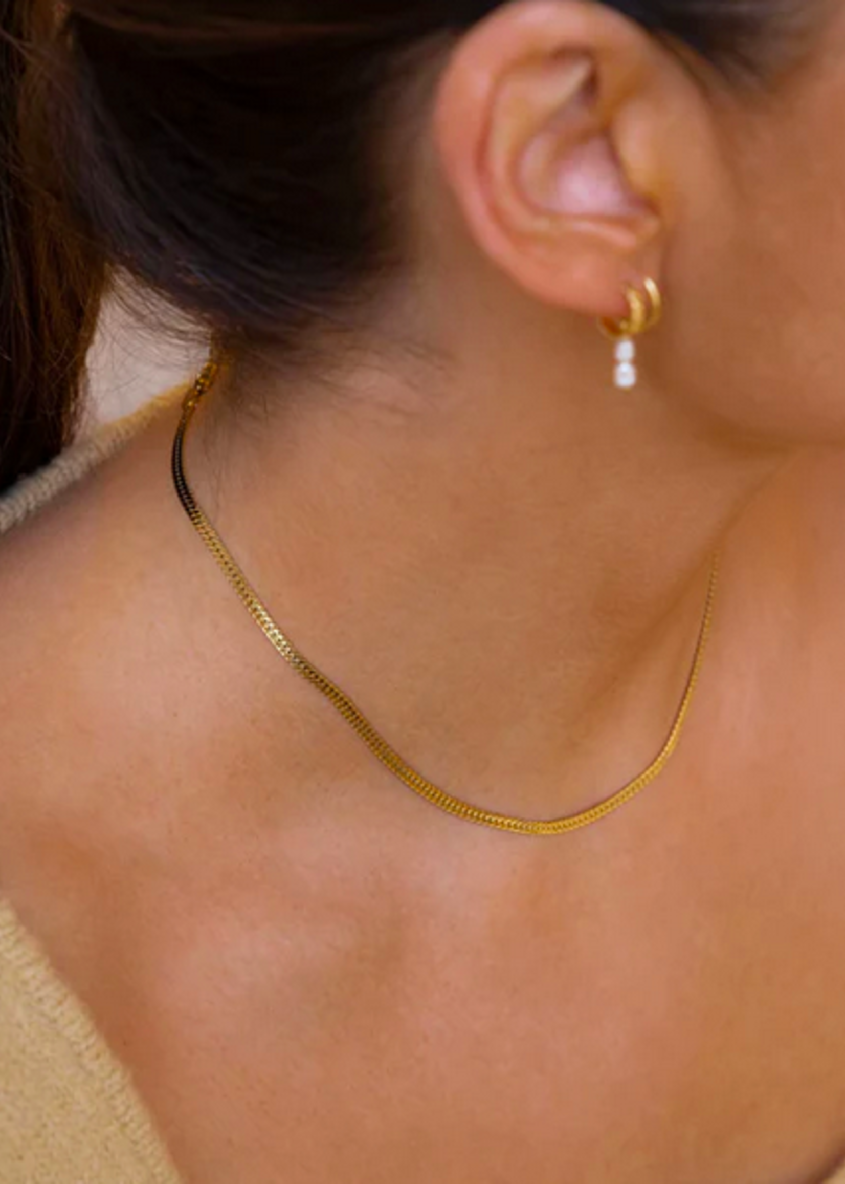 Flawed Sage necklace gold