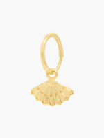 Wildthings Collectables Rosario fan earring gold plated