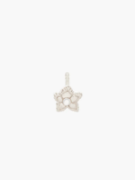 Wildthings Collectables Flower with pearl stud earring