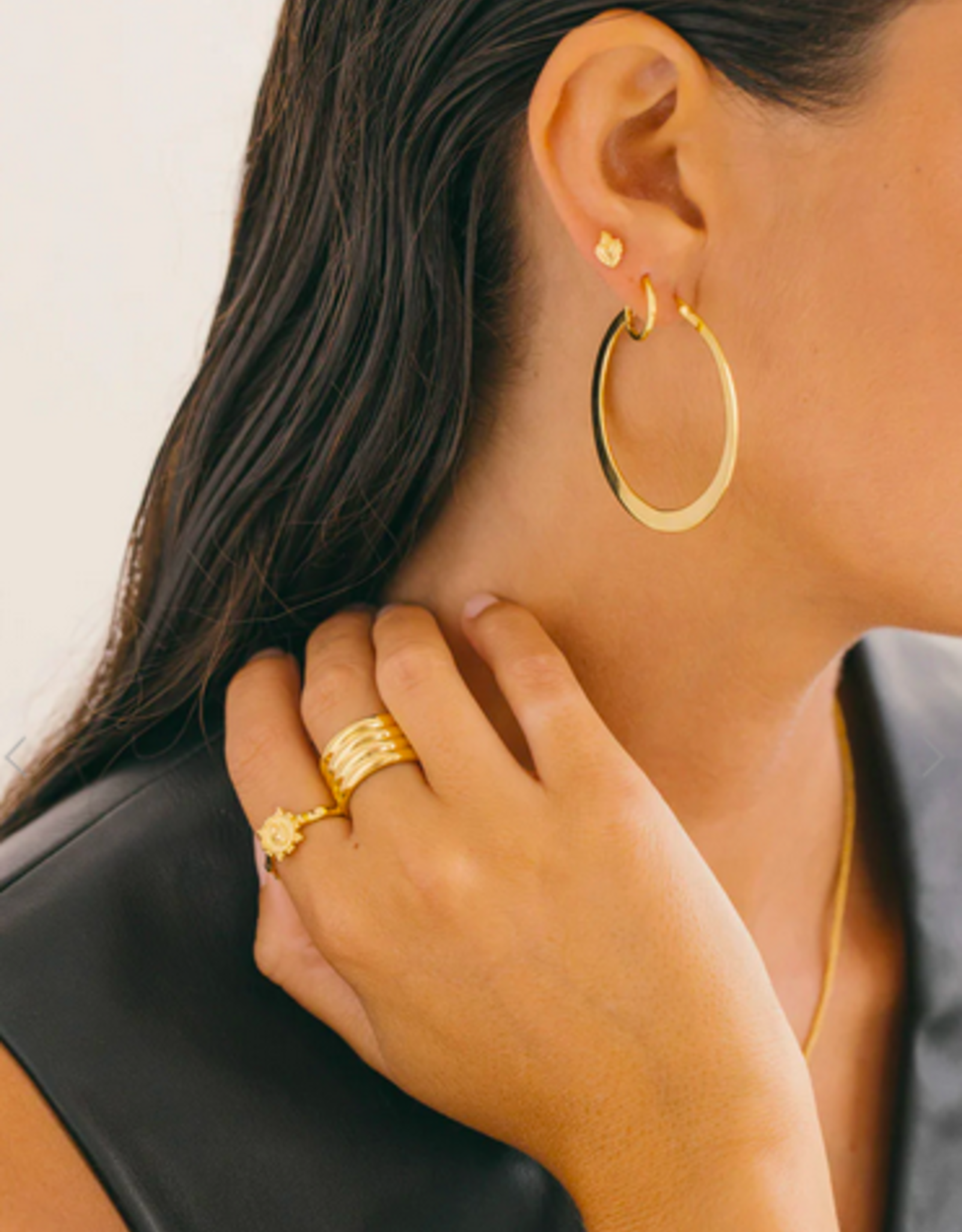 Wildthings Collectables Flaming heart ring gold (size 54)