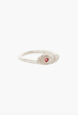 Wildthings Collectables Hamsa hand ring silver (size 54)