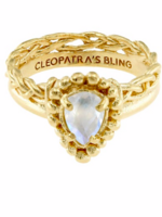 Cleopatra's Bling Cleopatra's Bling Titania ring goldplated vermeil (size 54)