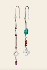 Maanesten Forget me not earrings silver Maanesten Forget me not earrings silver