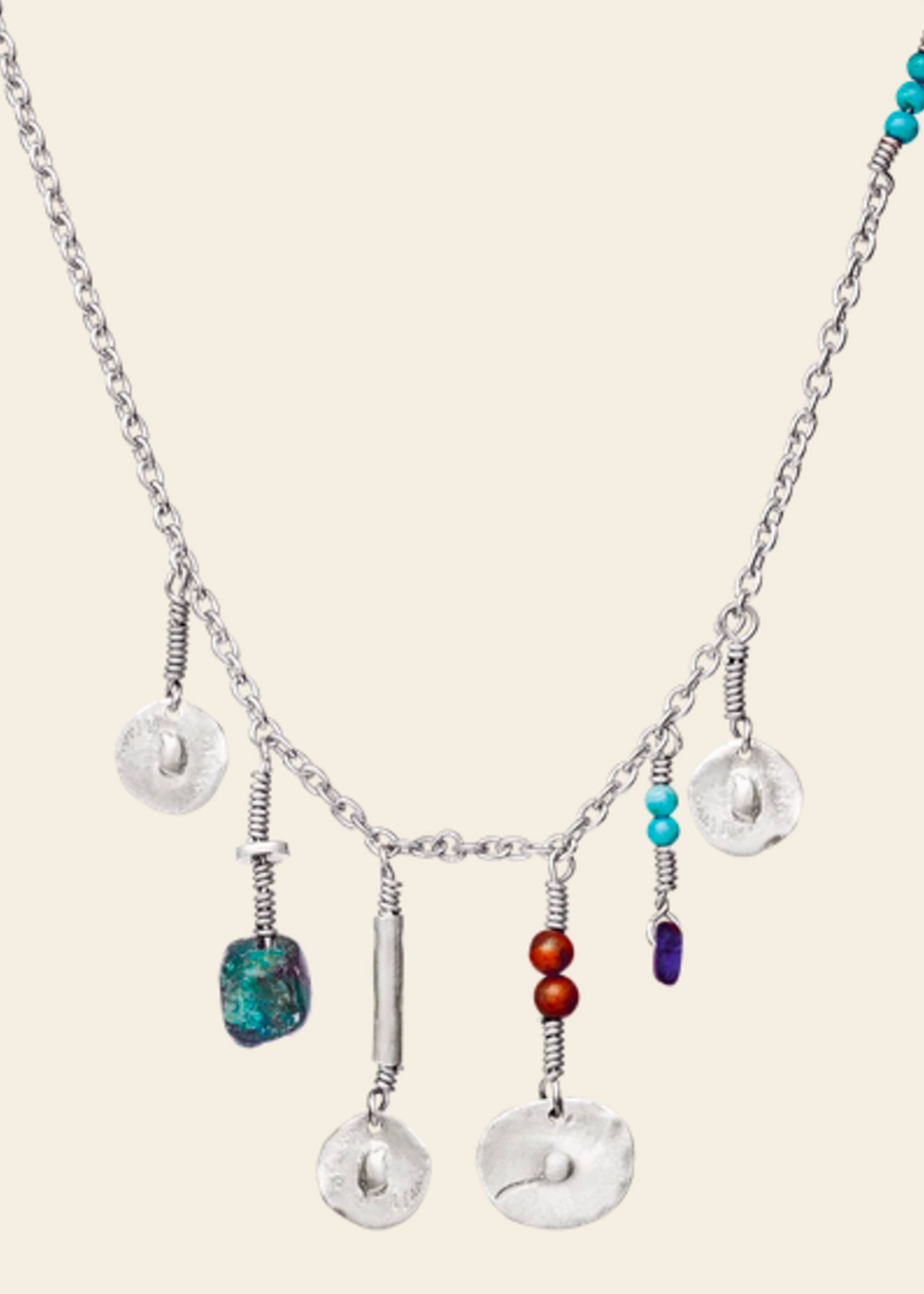 Maanesten Glow Necklace silver