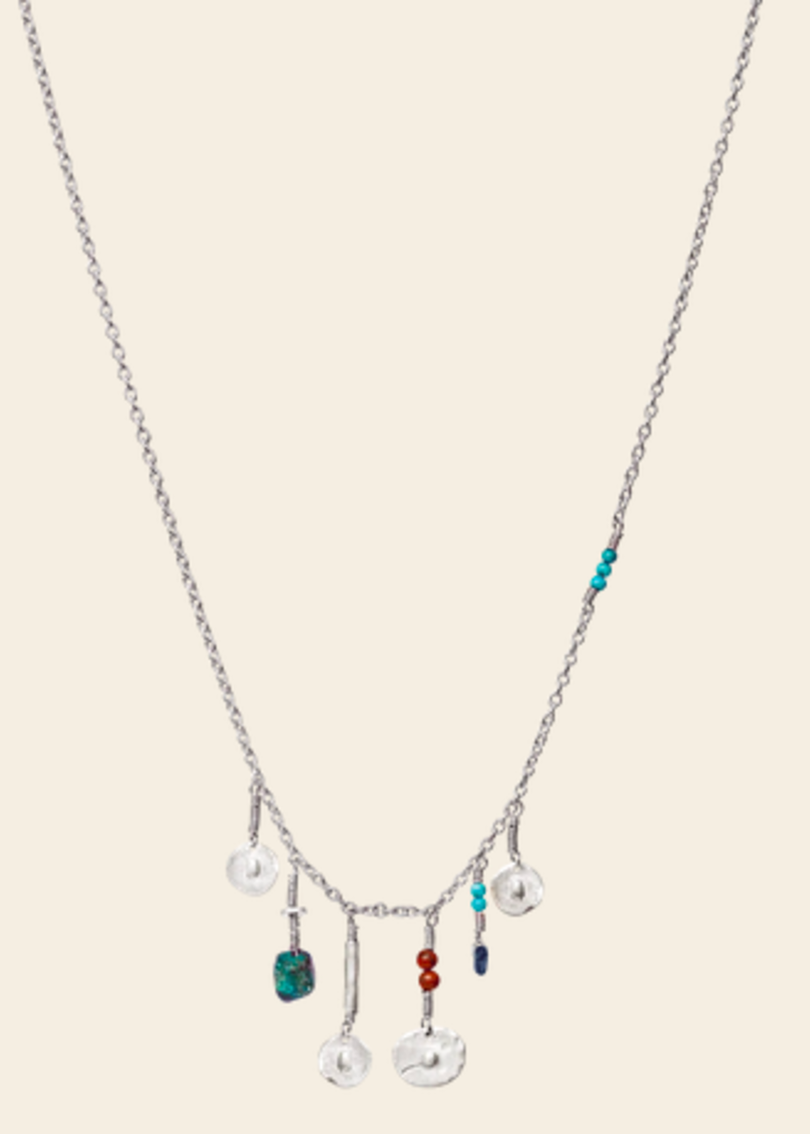 Maanesten Glow Necklace silver