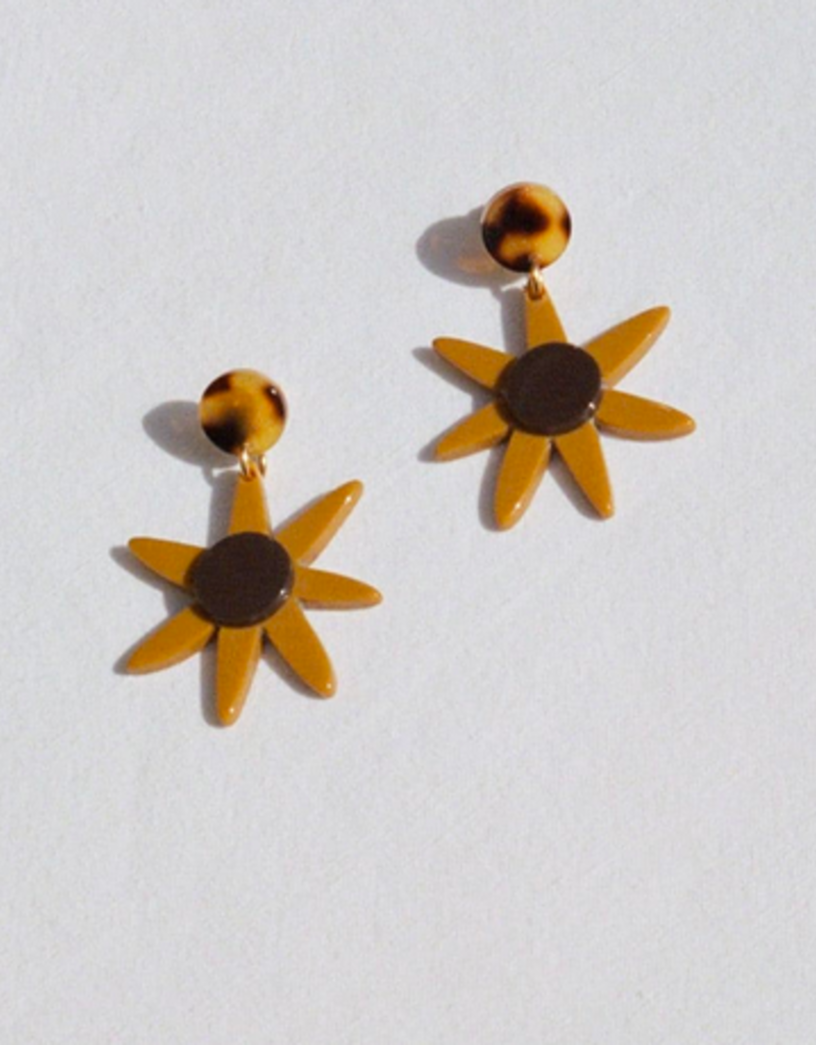 Après Ski Margarita Mustard earrings