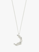 pilgrim Moon necklace silver-plated