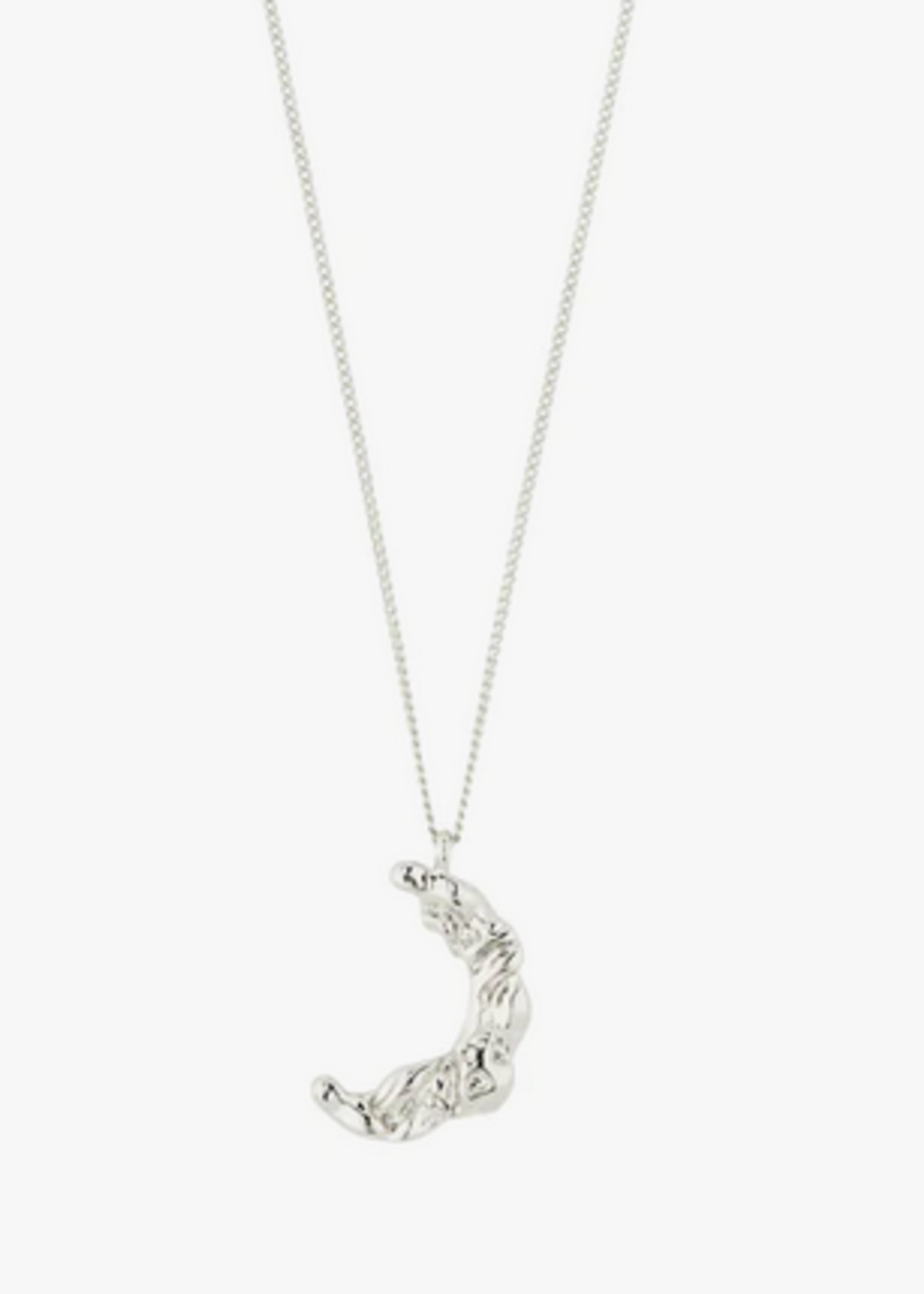 pilgrim Moon necklace silver-plated