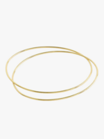 pilgrim Care bangles gold-plated bracelets ( set of 2 )