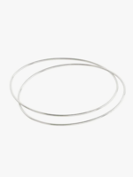 pilgrim Care bangles silver-plated bracelets (set of 2)