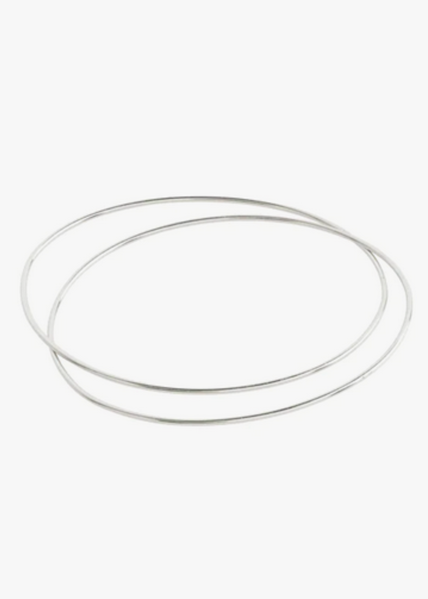 pilgrim Care bangles silver-plated bracelets (set of 2)