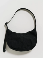 Baggu Medium Nylon Crescent Bag - Black